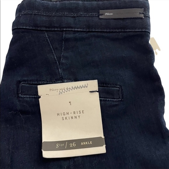 Anthropologie Pilcro slit-front skinny jeans size 26 NWT - Picture 7 of 8